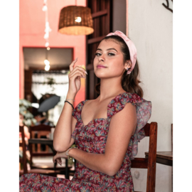 Viscose indian burgundy