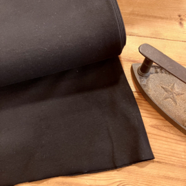 Boordstof organic zwart