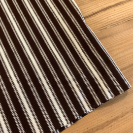Jacquard brown stripes Jill Sander