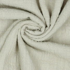 Slub cotton gauze sand