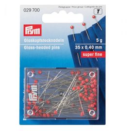 Glaskopspelden extra fijn