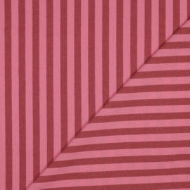 Cotton yarn dyed pink stripes