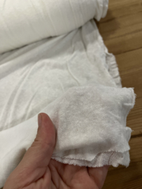Tricot linnen viscose blend off-white