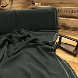 Linnen viscose blend bottle green