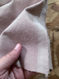 Corduroy cotton stretch 21W oud roze