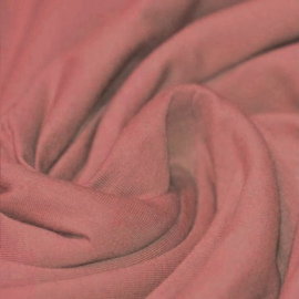 Tricot organic cotton clay pink
