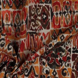 Viscose aztec blockprint