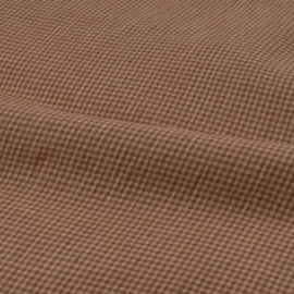 Indian handloom cotton Check brown