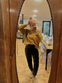 Soft sweat organic cotton pistache gold