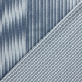 Denim strepen indigo