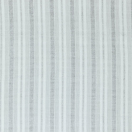 Cotton voile dobby stripes