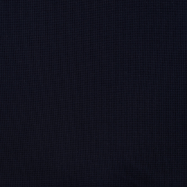 100% katoen wafeltricot navy