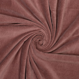 Corduroy cotton stretch 8W oud roze