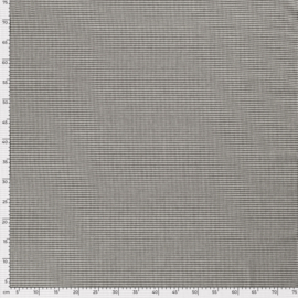 Yarn dyed poplin mini gingham black