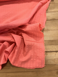Cotton seersucker raspberry pink