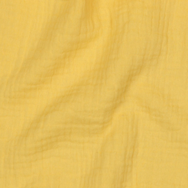 Double gauze soft yellow