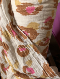 Double gauze Caramel Pink Leo