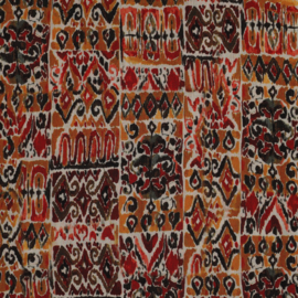 Viscose aztec blockprint