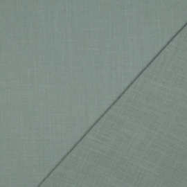 Slub cotton gauze dark mint