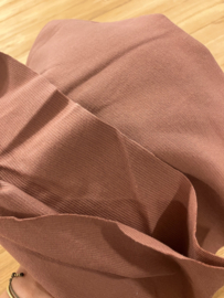 Boordstof organic rosewood red