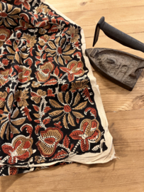 Indian handloom cotton blockprint flowers