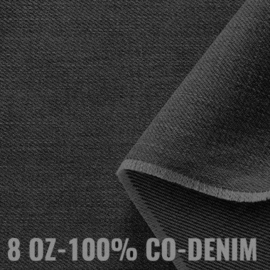 8oz Denim dark grey