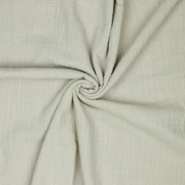 Slub cotton gauze sand
