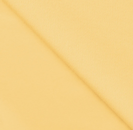 French terry cotton soft yellow