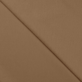 Sweaterstof cotton taupe