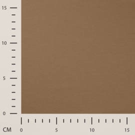 Sweaterstof cotton taupe
