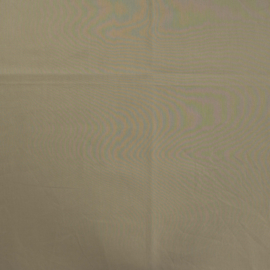 Popeline katoen uni earth khaki