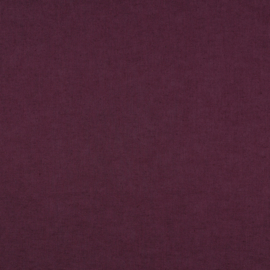 Lightweight linen aubergine
