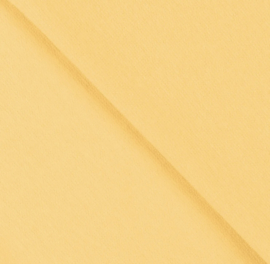 Boordstof cotton soft yellow