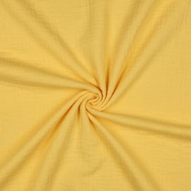 Double gauze soft yellow