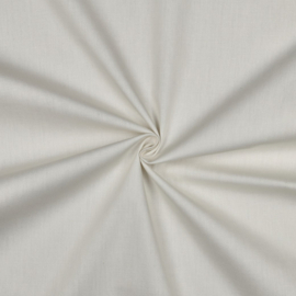 Popeline katoen ecru