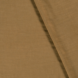 Linnen viscose blend camel