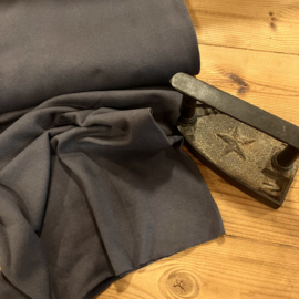 Boordstof organic midnight grey