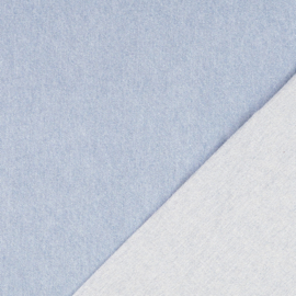 Denim raw vintage cotton light blue