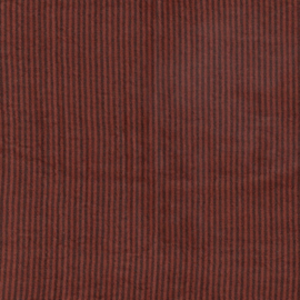 Double side gauze stripe Rusty Charcoal
