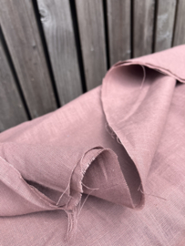 Dusty mauve 165 lightweight linen