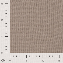 100% cotton waffle jersey beige melange
