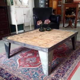 Industrial coffee table