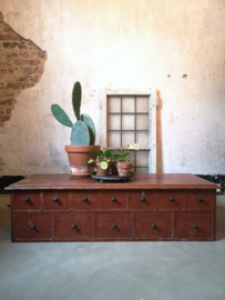 Antique small apothecary cabinet