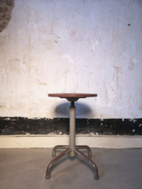 Industrial height adjustable stool