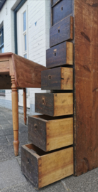 Antique wooden drawercabinet