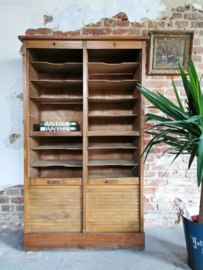 Antique roller shutter cabinet