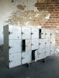 Industrial wall locker