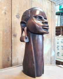 Wooden african Kikuya tribal sculpture