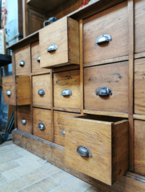 Antique apothecary cabinet