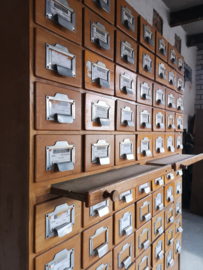 Large wooden chest of drawers